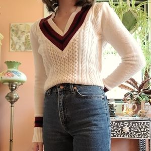 Preppy Vintage Sweater
